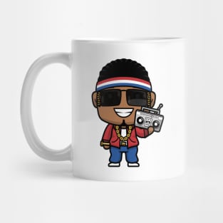 Cute Old School Rapper Kids Mug